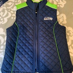 Seahawks vest: Never been worn